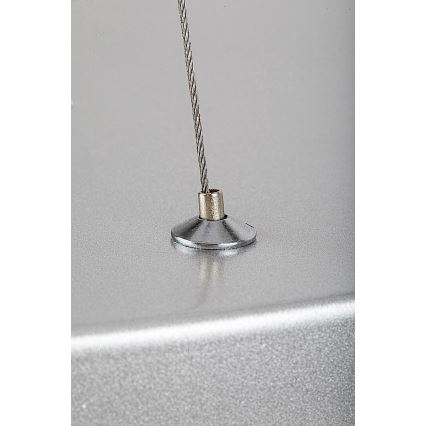 Rabalux - LED luster na užetu LED/36W/230V 4000K srebrna