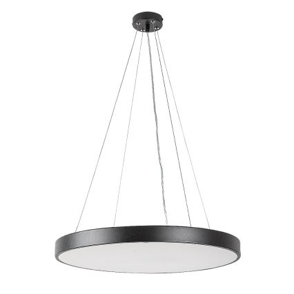 Rabalux - LED Prigušivi luster na sajli LED/60W/230V 3000-6000K crna + daljinski upravljač