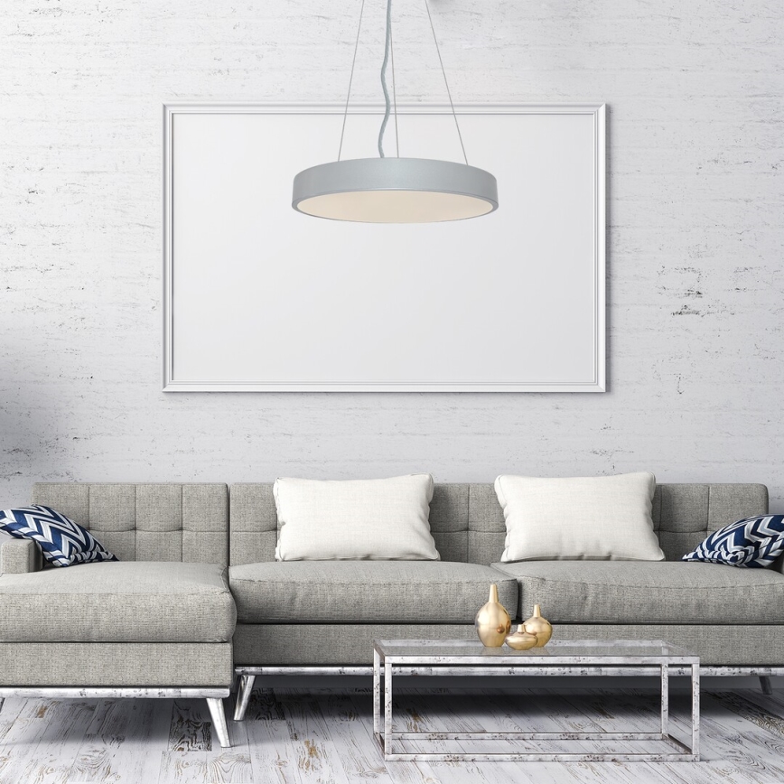 Rabalux - LED Prigušivi luster na sajli LED/60W/230V srebrna 3000-6000K + daljinski upravljač