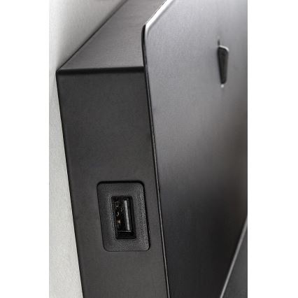 Rabalux - LED Zidna svjetiljka s policom i USB portem LED/6W/230V 3000K