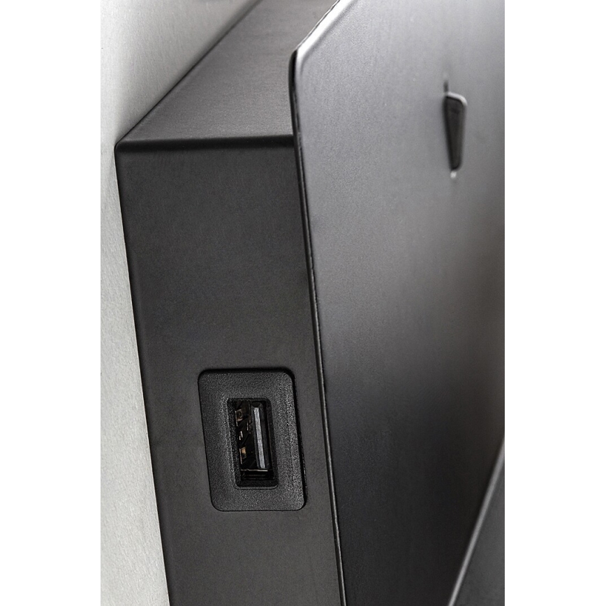 Rabalux - LED Zidna svjetiljka s policom i USB portem LED/6W/230V 3000K