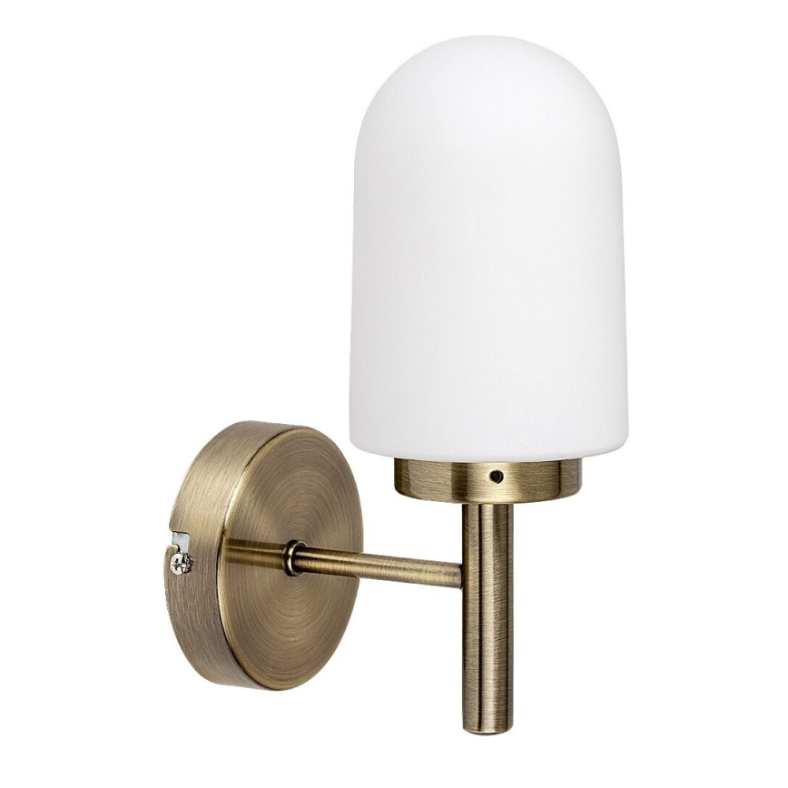 Rabalux - Zidna svjetiljka za kupaonicu 1xE14/10W/230V IP44 bronca