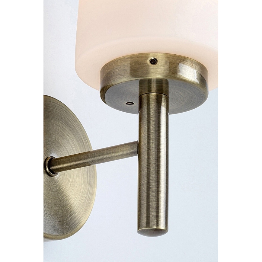 Rabalux - Zidna svjetiljka za kupaonicu 1xE14/10W/230V IP44 bronca