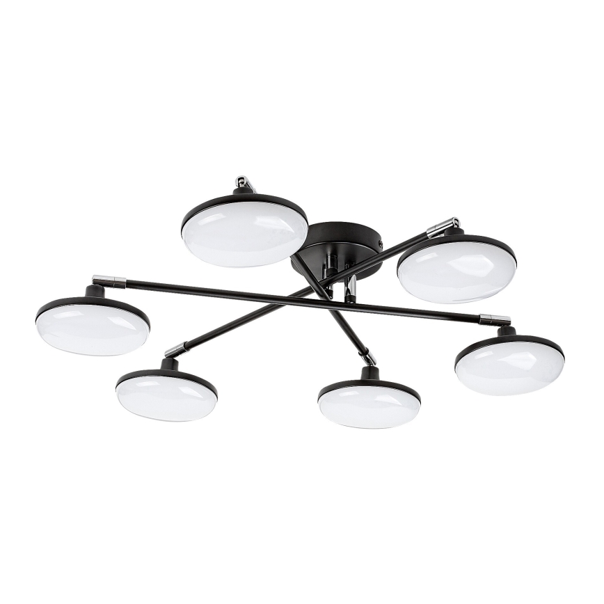 Rabalux - LED Nadgradni luster 6xLED/4W/230V 3000K crna