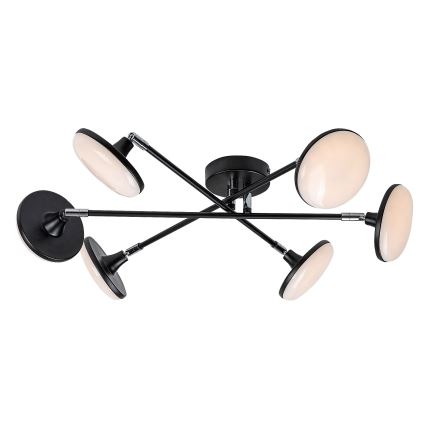 Rabalux - LED Nadgradni luster 6xLED/4W/230V 3000K crna