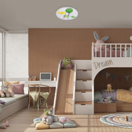 Rabalux - LED dječje stropno svjetlo LED/24W/230V 3000K promjer 37,5 cm