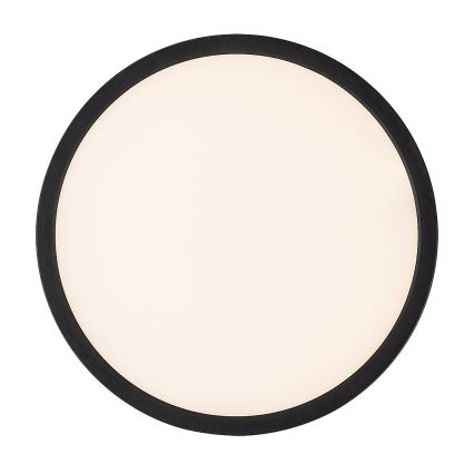 Rabalux - LED Stropna svjetiljka LED/36W/230V 3000/4000/6000K pr. 40 cm crna