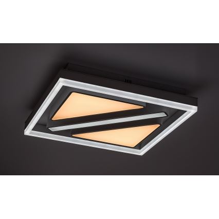 Rabalux - stropna LED svjetiljka s prigušivanjem LED/73W/230V 40x40 cm + daljinski upravljač