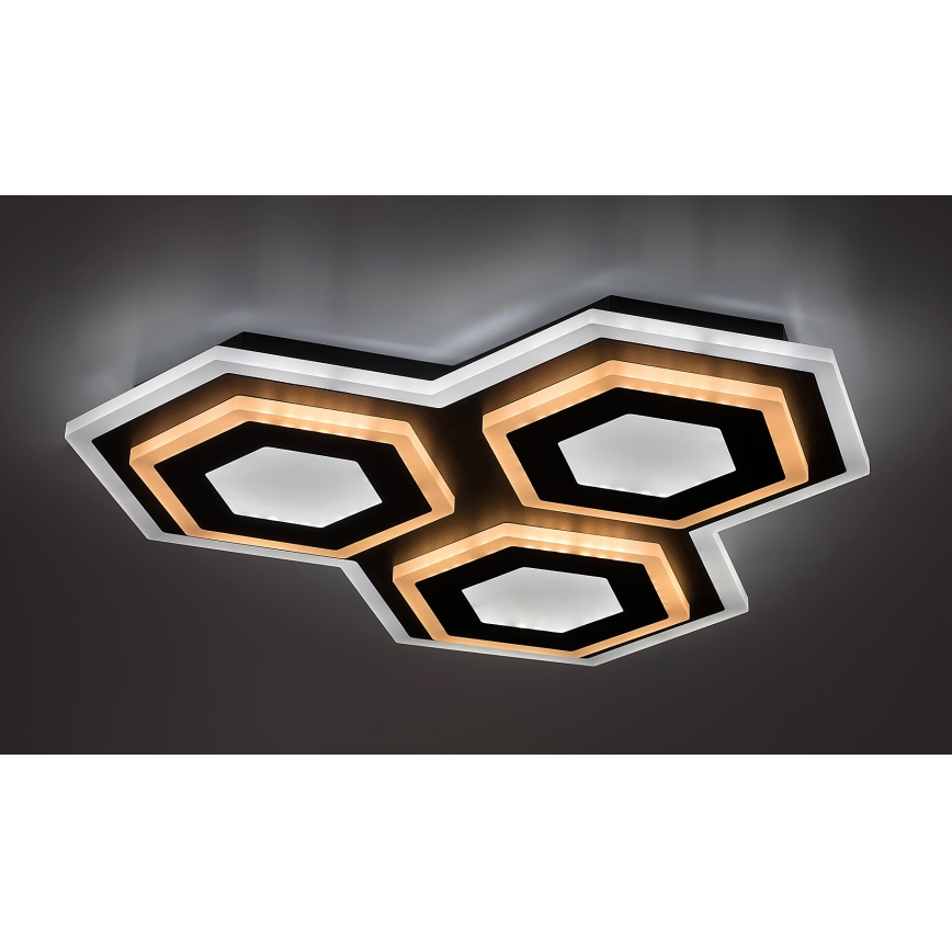 Rabalux - LED Prigušiva stropna svjetiljka LED/72W/230V 3000/6000K 41,5x41,5 cm + daljinski upravljač