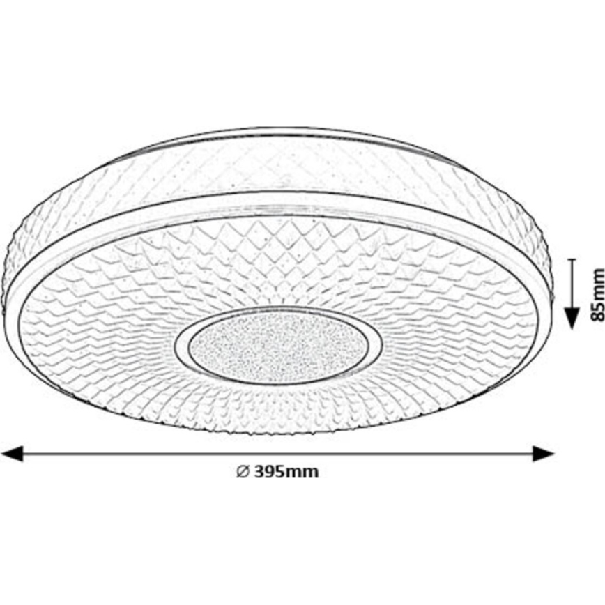 Rabalux - LED Stropna svjetiljka LED/24W/230V 4000K pr. 39 cm