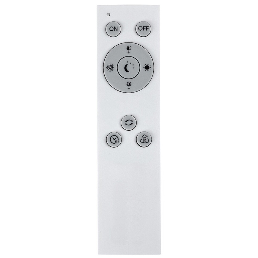 Rabalux - LED Prigušiva stropna svjetiljka LED/48W/230V 3000-6500K + daljinski upravljač