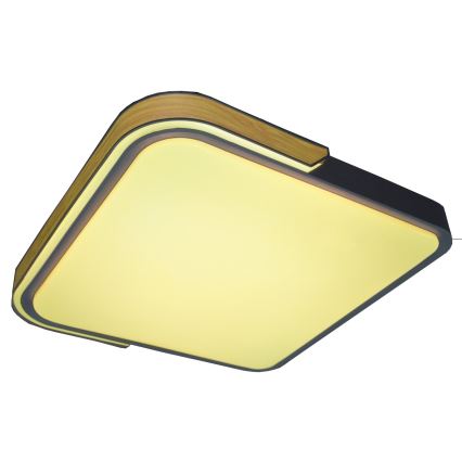 Rabalux - LED RGB stropna svjetiljka s prigušivanjem LED/48W/230V 3000K/4000K/6500K Wi-Fi Tuya + daljinski upravljač