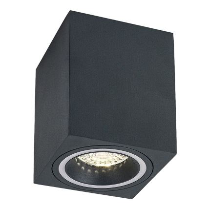 Rabalux - Reflektorska svjetiljka 1xGU10/25W/230V uglast antracit