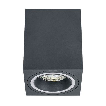 Rabalux - Reflektorska svjetiljka 1xGU10/25W/230V uglast antracit