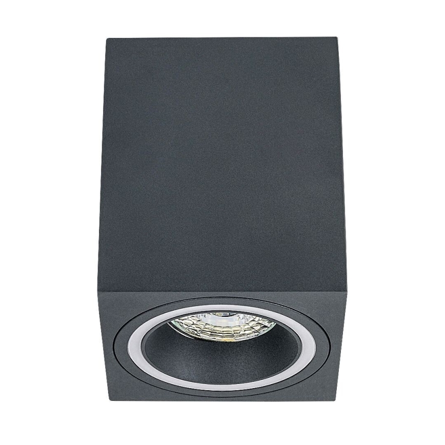 Rabalux - Reflektorska svjetiljka 1xGU10/25W/230V uglast antracit