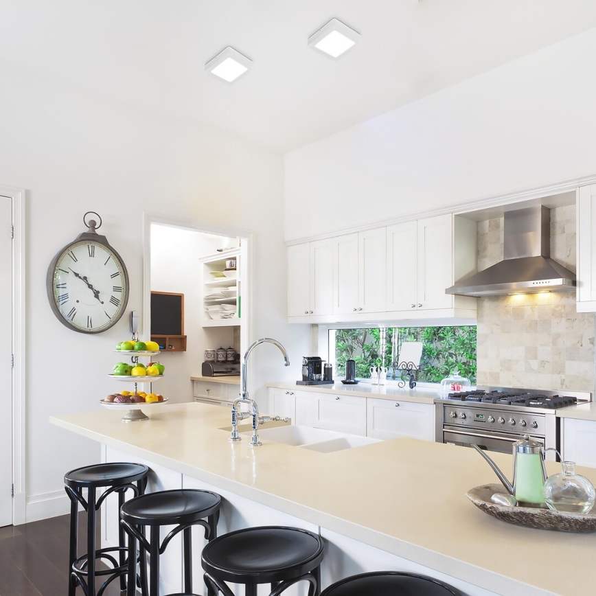 Rabalux - LED Stropna svjetiljka LED/7W/230V 4000K 12x12 cm bijela