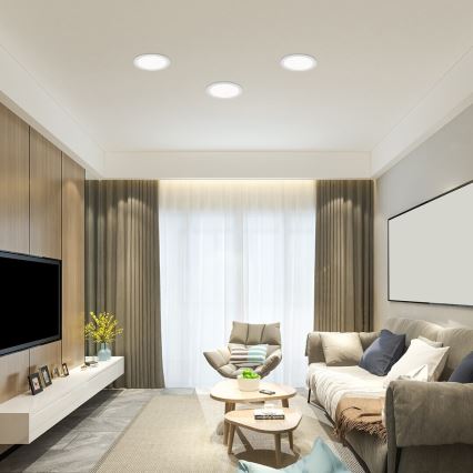 Rabalux - LED Ugradbena svjetiljka LED/3W/230V 3000K pr. 9 cm bijela
