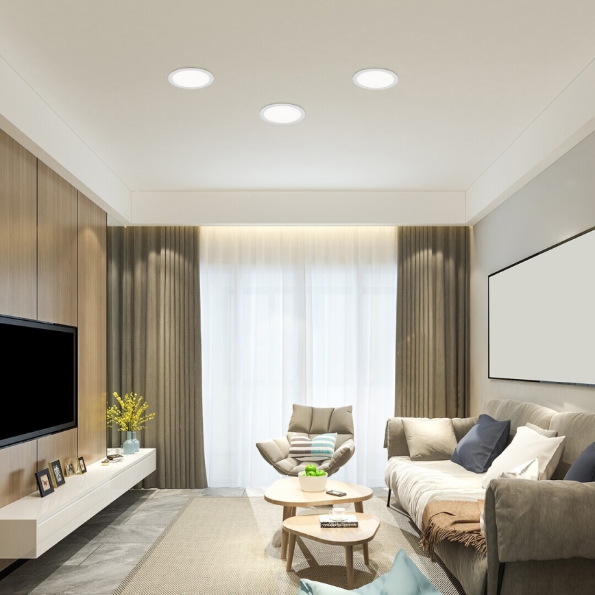 Rabalux - LED Ugradbena svjetiljka LED/3W/230V 3000K pr. 9 cm bijela