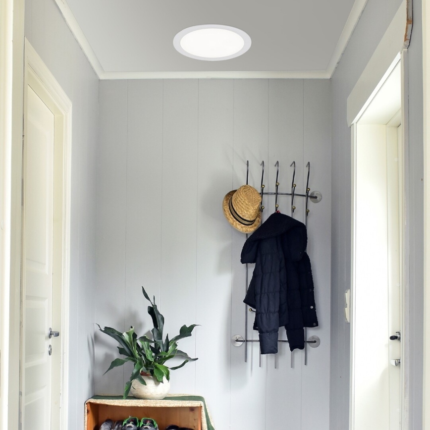 Rabalux - LED Ugradbena svjetiljka LED/6W/230V 3000K pr. 12 cm bijela