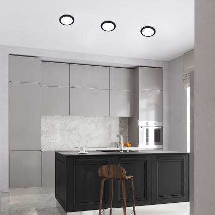 Rabalux - LED Ugradbena svjetiljka LED/3W/230V pr. 9 cm crna