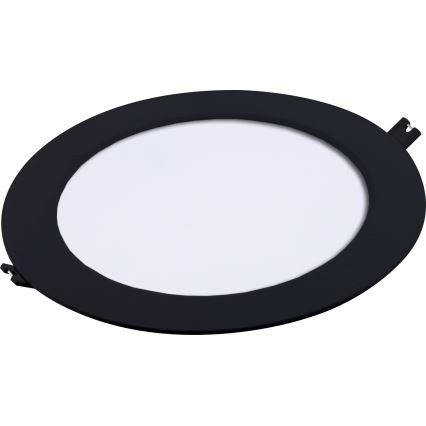 Rabalux - LED Ugradbena svjetiljka LED/18W/230V pr. 22 cm crna