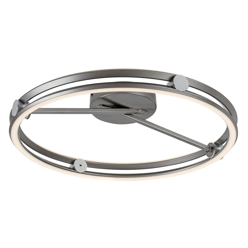 Rabalux - LED prigušivo stropno svjetlo LED/60W/230V 3000-6500K promjer 50 cm siva + daljinski upravljač