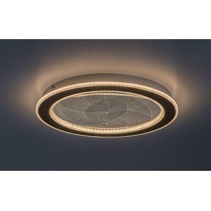 Rabalux - Prigušiva LED stropna svjetiljka LED/24W/230V 3000-6500K Ø 40 cm + daljinski upravljač