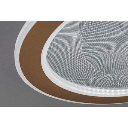 Rabalux - Prigušiva LED stropna svjetiljka LED/24W/230V 3000-6500K Ø 40 cm + daljinski upravljač