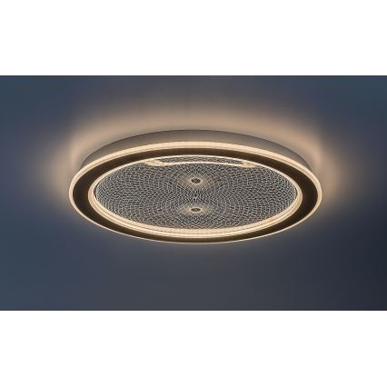 Rabalux - Stropna LED svjetiljka s prigušivanjem LED/34W/230V 3000-6500K Ø 51 cm + daljinski upravljač