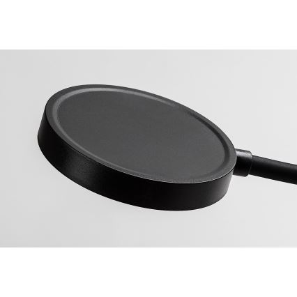 Rabalux - LED prigušiva zidna svjetiljka LED/4W/230V s USB priključkom za utičnicu 3000/4000/6000K crna