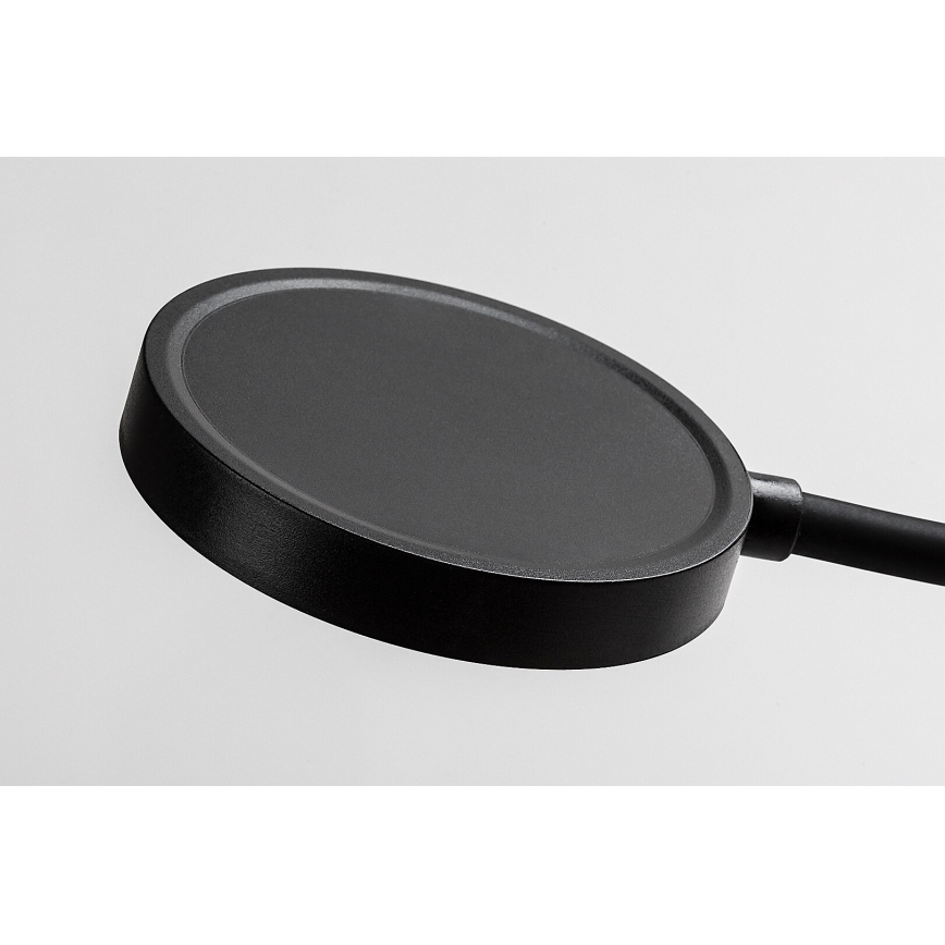 Rabalux - LED prigušiva zidna svjetiljka LED/4W/230V s USB priključkom za utičnicu 3000/4000/6000K crna