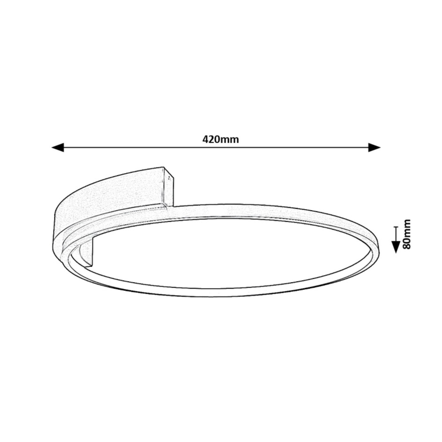 Rabalux - LED Stropna svjetiljka LED/23W/230V