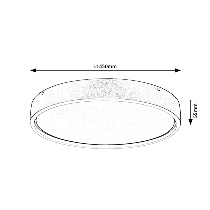 Rabalux - LED Stropna svjetiljka LED/37W/230V