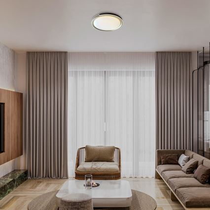 Rabalux - LED Prigušiva stropna svjetiljka LED/48W/230V 3000-6500K + daljinski upravljač