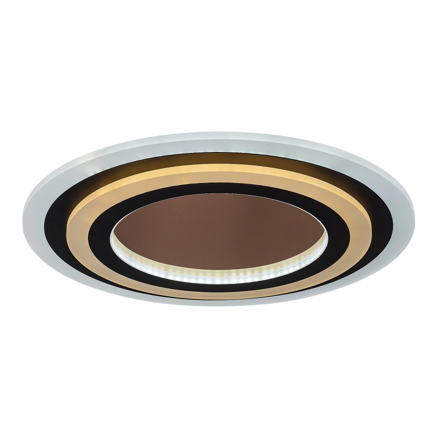 Rabalux - LED Prigušiva stropna svjetiljka LED/56W/230V 3000/4000/6000K mat krom/crna + daljinski upravljač