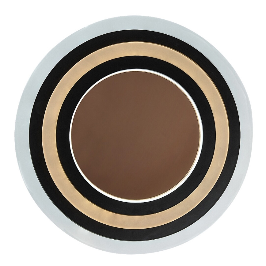 Rabalux - LED stropno svjetlo s mogućnošću prigušivanja LED/56W/230V 3000/4000/6000K matirani krom/crna + daljinski upravljač Ø 45 cm