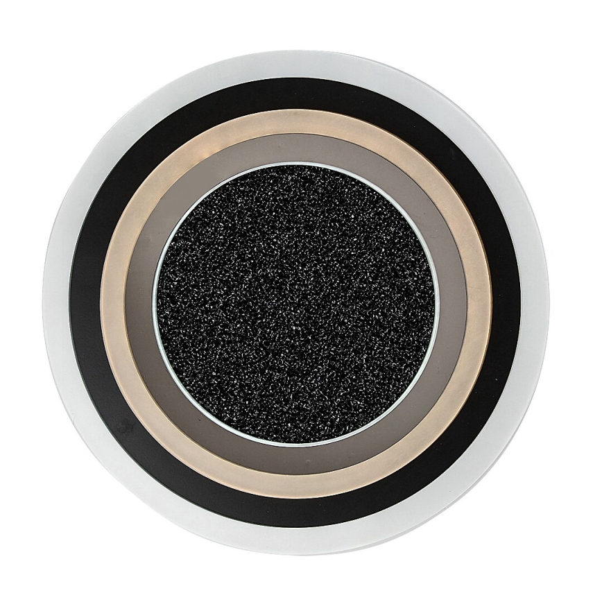 Rabalux - LED stropno svjetlo s prigušivanjem LED/56W/230V 3000/4000/6000K crno + daljinski upravljač prom. 45 cm