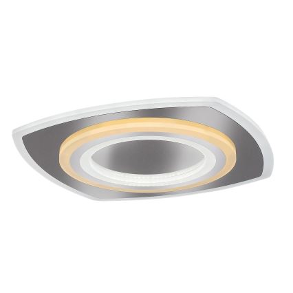 Rabalux - LED Prigušiva stropna svjetiljka LED/60W/230V 3000/4000/6000K mat krom + daljinski upravljač