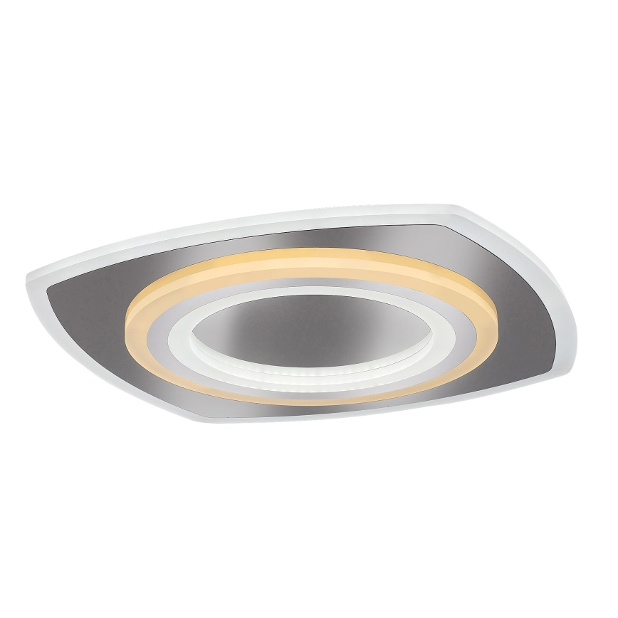 Rabalux - LED Prigušiva stropna svjetiljka LED/60W/230V 3000/4000/6000K mat krom + daljinski upravljač
