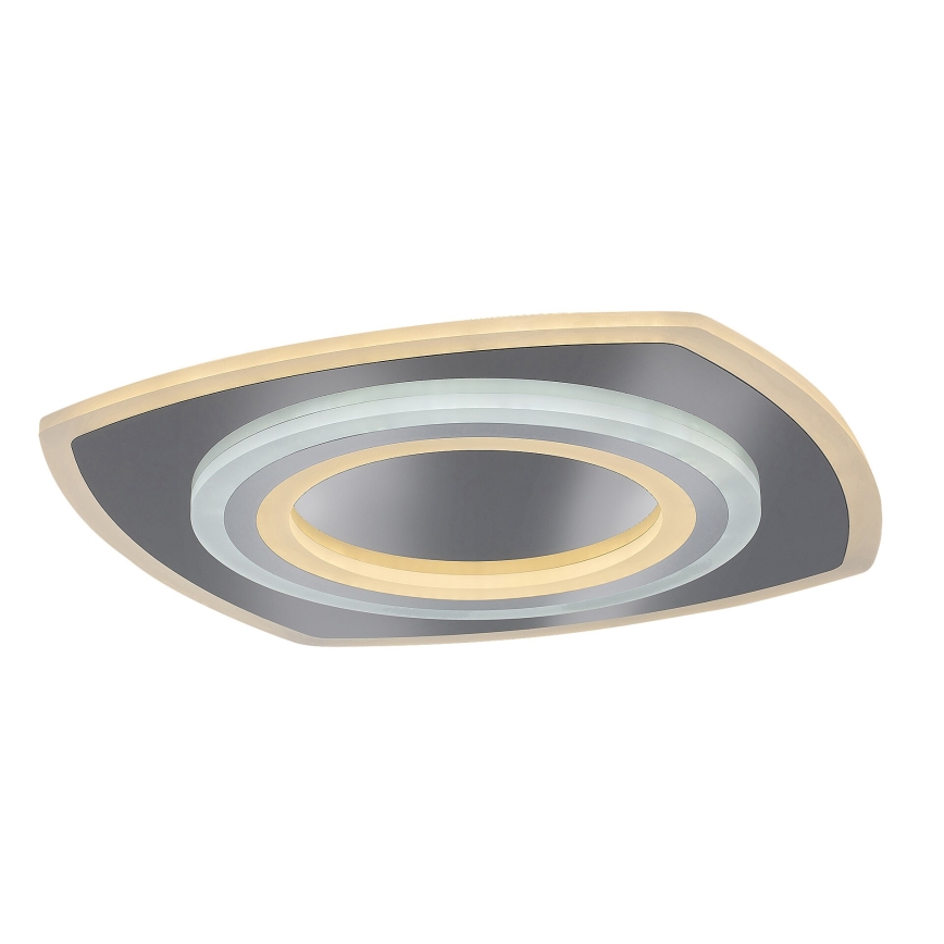 Rabalux - LED prigušivo stropno svjetlo LED/60W/230V 3000/4000/6000K matirani krom + daljinski upravljač 48x48 cm