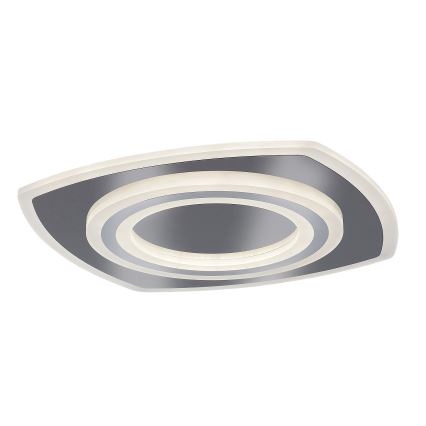 Rabalux - LED prigušivo stropno svjetlo LED/60W/230V 3000/4000/6000K matirani krom + daljinski upravljač 48x48 cm