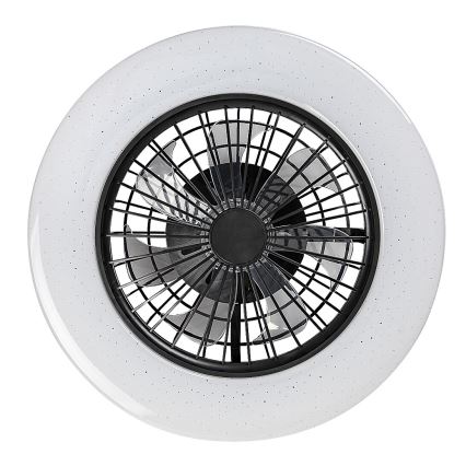 Rabalux - LED Prigušiva stropna svjetiljka s ventilatorom LED/48W/230V 3000-6500K + daljinski upravljač