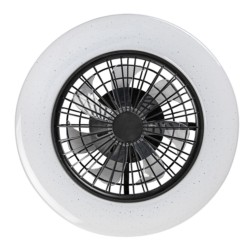 Rabalux - LED Prigušiva stropna svjetiljka s ventilatorom LED/48W/230V 3000-6500K + daljinski upravljač