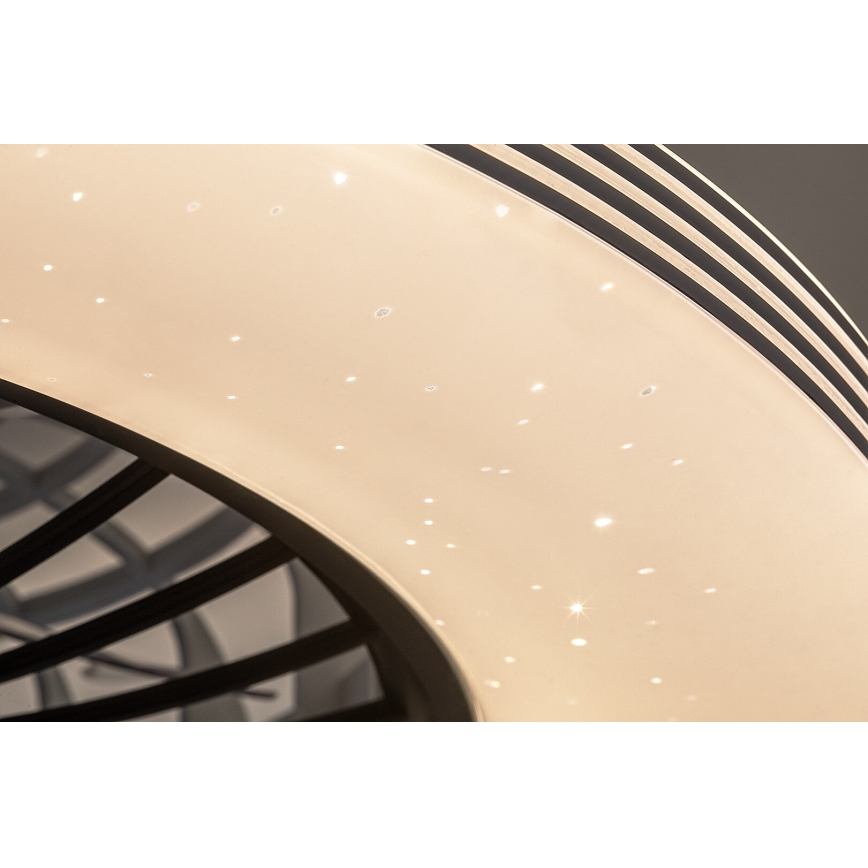 Rabalux - LED stropna svjetiljka s ventilatorom, prigušivač svjetla LED/48W/230V 3000-6500K + daljinski upravljač