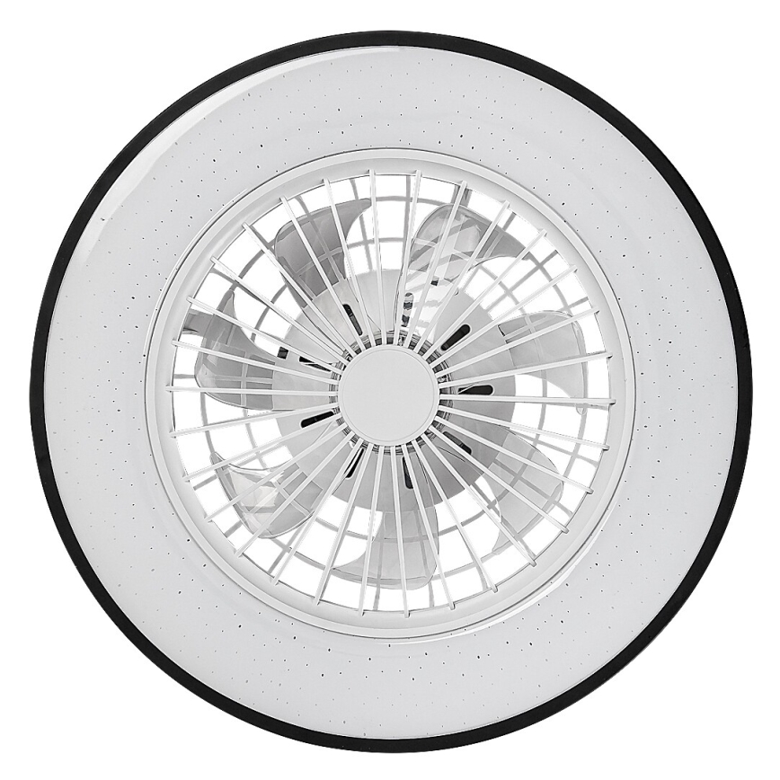 Rabalux - LED Prigušiva stropna svjetiljka s ventilatorom LED/48W/230V 3000-6500K + daljinski upravljač