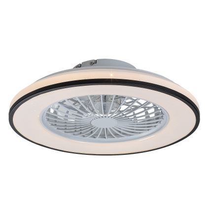 Rabalux - LED Prigušiva stropna svjetiljka s ventilatorom LED/48W/230V 3000-6500K + daljinski upravljač