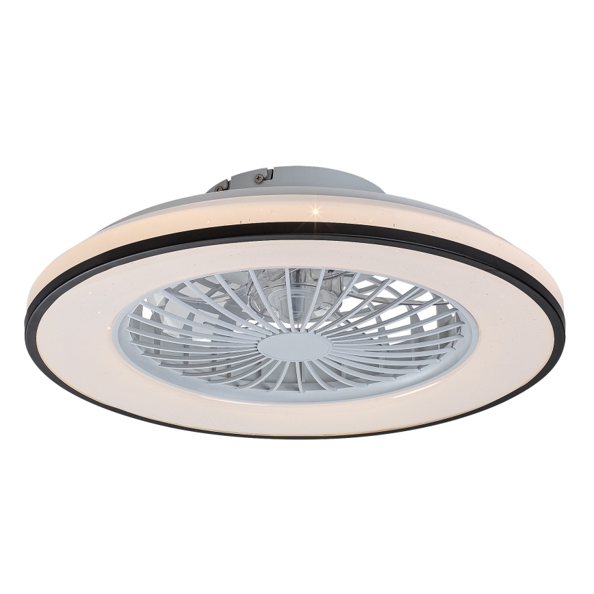 Rabalux - LED Prigušiva stropna svjetiljka s ventilatorom LED/48W/230V 3000-6500K + daljinski upravljač