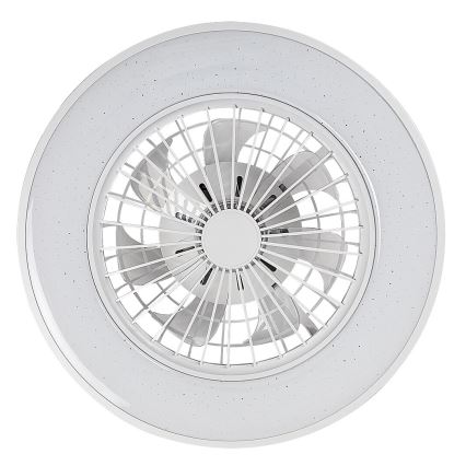 Rabalux - LED Prigušiva stropna svjetiljka s ventilatorom LED/48W/230V 3000-6500K + daljinski upravljač