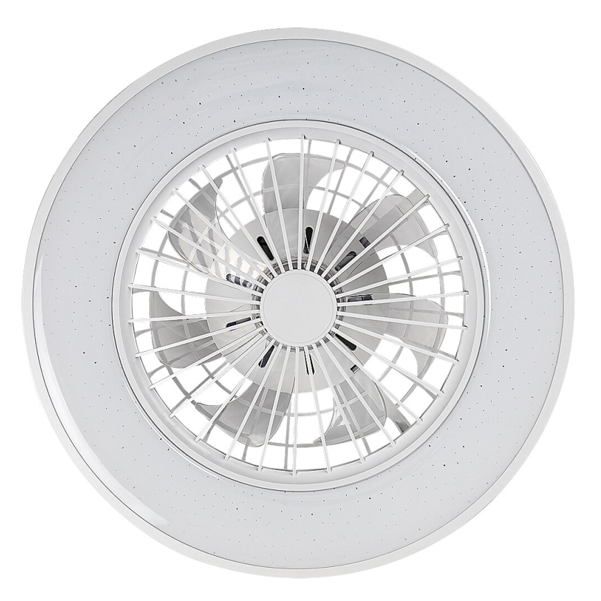 Rabalux - LED Prigušiva stropna svjetiljka s ventilatorom LED/48W/230V 3000-6500K + daljinski upravljač