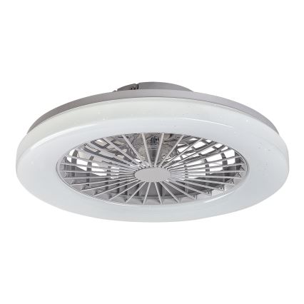Rabalux - LED RGB Prigušiva stropna svjetiljka s ventilatorom LED/48W/230V 3000-6500K + daljinski upravljač